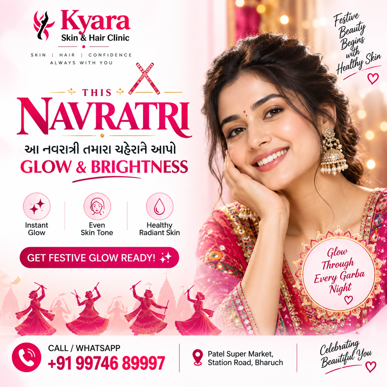 Festive Glow Ready for Navratri